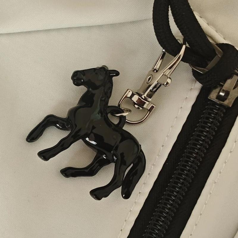 Artistic Horse Figure Key Holder Multifunctional Acrylic Charm Animal Inspired Decoration For Everyday Carry