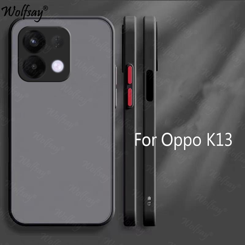 Luxury Translucent Case For Oppo K13 Case Silicone Anti-knock Full Back Cover For Oppo K13 Case For Oppo K13 K 13 5G 6.67 inch