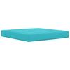 Outdoor Sofa Cushion Set 3 Pcs Turquoise Polyester