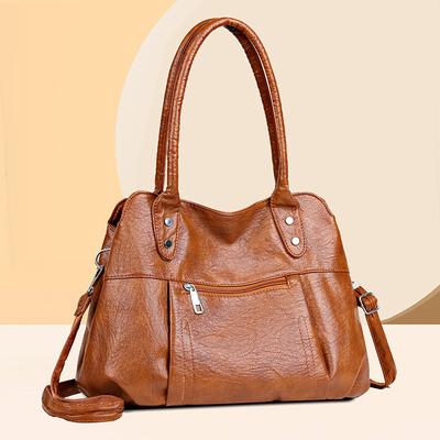 Borsa Tote Alla Moda di Grande Capacità Borsa a Mano da Pendolarismo Monospalla a Tracolla Borsa da Donna