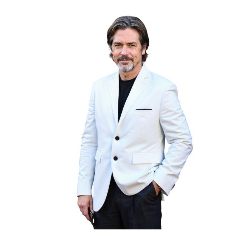 Men Slim Fit Casual Business Formal Blazer Suit Jacket S