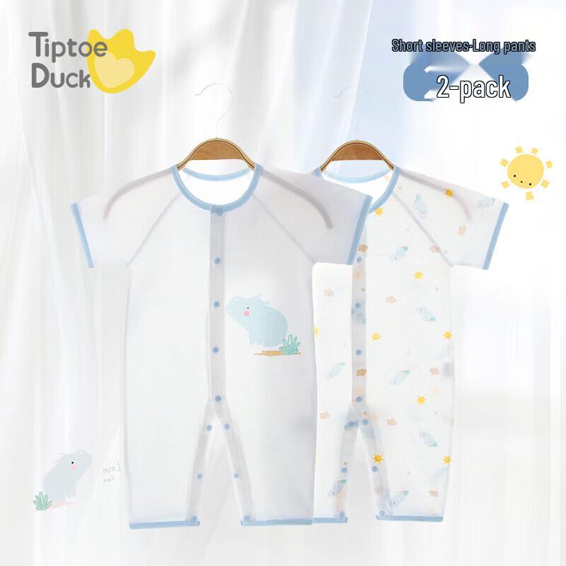 Qiaojiao Duck Newborn Summer Cotton Romper 59