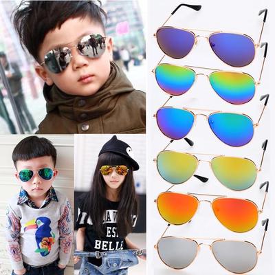 Baby Sunglasses Goggles Toddler Kids Boys Girls Shades Glasses ANTI-UV Eyewear