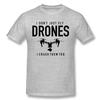 Funny I Don't Just Fly Drones I Crash Pilot T-Shirt Unisex Graphic Vintage Cool Cotton Short Sleeve T Shirts O-Neck