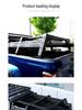 Crossbars Roll Bar Tailgate Luggage Rack for Raptor F150, Tundra, Ranger, Great Wall Cannon