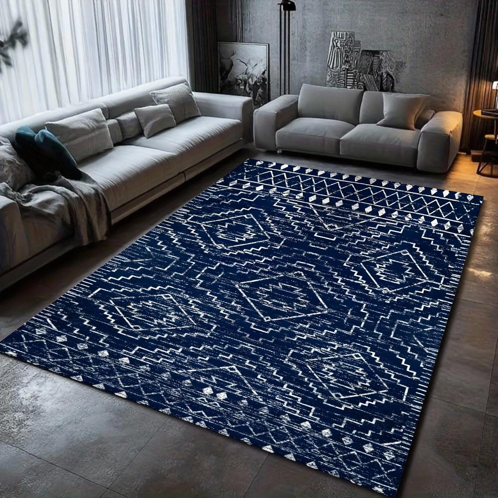 Geometric Pattern Carpet Mat Rug Modern Minimalist Design Home Decoration Soft Floor Mat for Living Room Carpets for Living Room