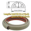 1pc  PVC Floor Cord Cover Self-Adhesive Anti-extrusion Anti-extrusion Extension Wiring Duct Protector Power Cable Protector