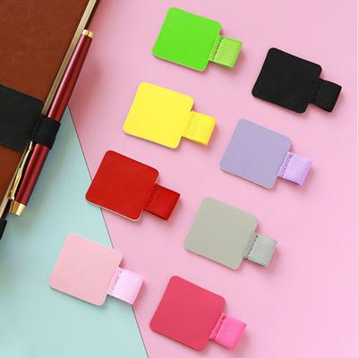 2Pcs Self Adhesive Pencil Holders Pen Loop Clips Universal Easy To Install Journal Planner Tablet Case Pencil Holders