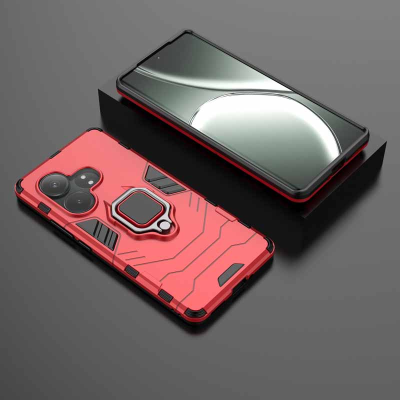 Shockproof Case For Realme GT 6T Neo 6 SE Neo6 Armor Holder Protect Back Coque for OPPO A40 A40m A60 A79 A80 4G 5G Phone Cover