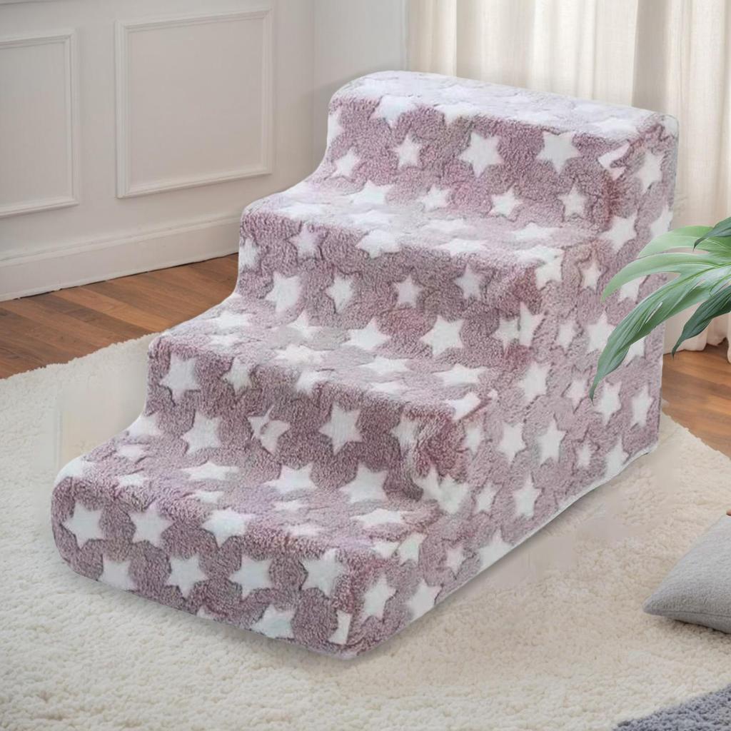 Pet Stairs Cat Steps For Vehicle Detachable Household Kitten Ramp For Puppies Cats Living Room Bedroom Study Windowsill Sofa Bed