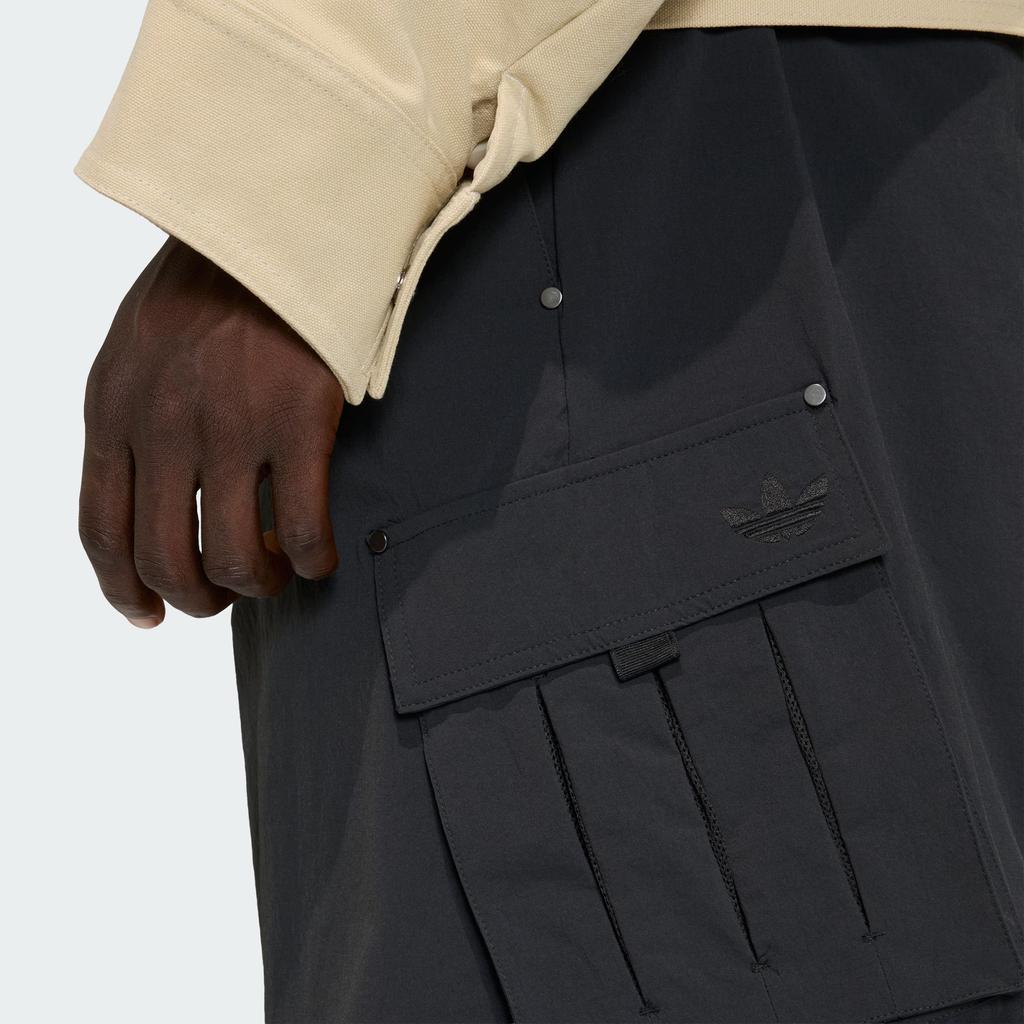 adidas Originals Premium Essentials Utility Luźne Szorty Cargo Jednokolorowe Sznurowane Męskie spodenki KD2778