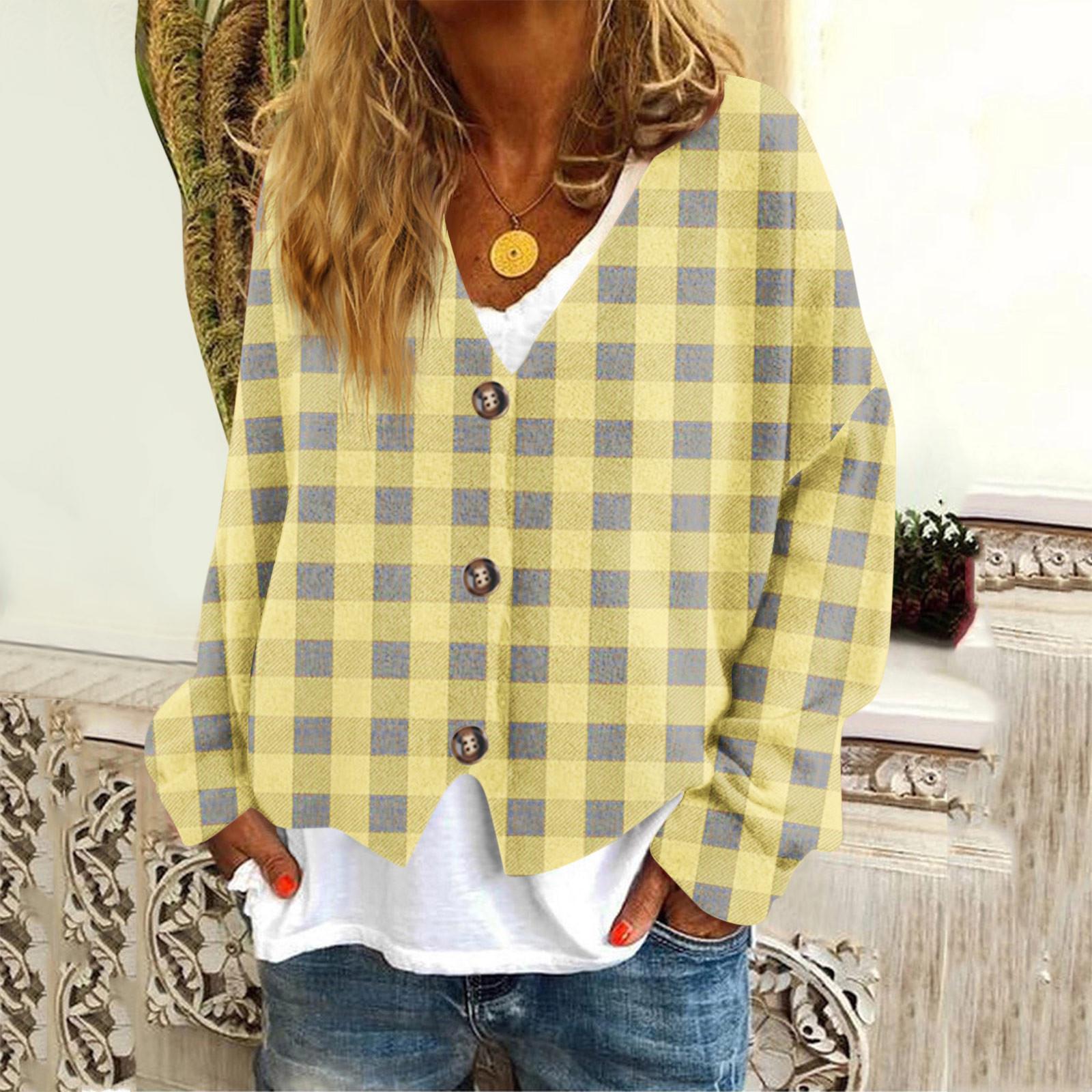 

Женская мода с длинным рукавом, рождественский принт «Снеговик-снежинка», куртка, кардиган XL жёлтый