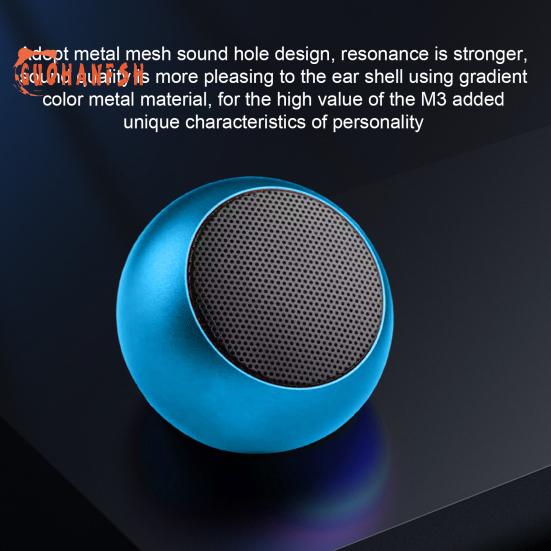 Portable Speaker with 360-degree Surround Sound, High Bass Effect - Bluetooth-compatible 5.0 Music Speaker