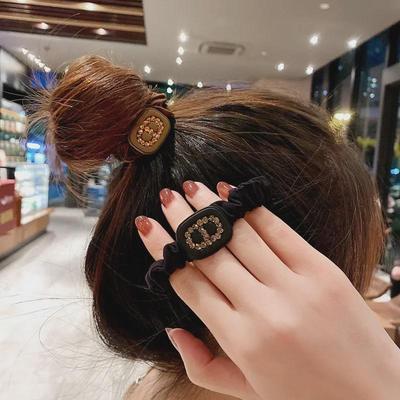 Hochwertiges Dickes Haargummi: Gummiband-Stirnband im koreanischen Stil mit Promi-Appeal