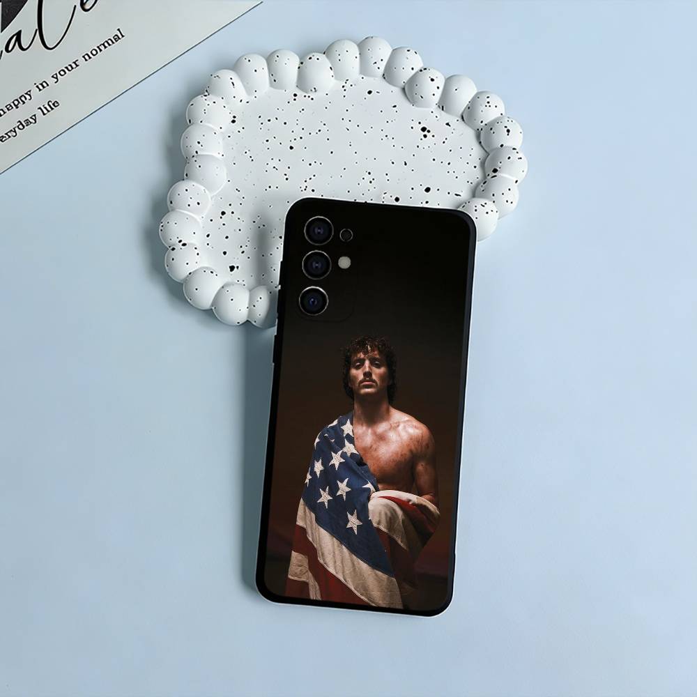 

B-Benson Boone American H-Heart Phone Case For Samsung S25,S24,S21,S22,S23,S30,Ultra,S20,Plus,Fe,Lite,Black Soft Silicone Samsung S21 S305G
