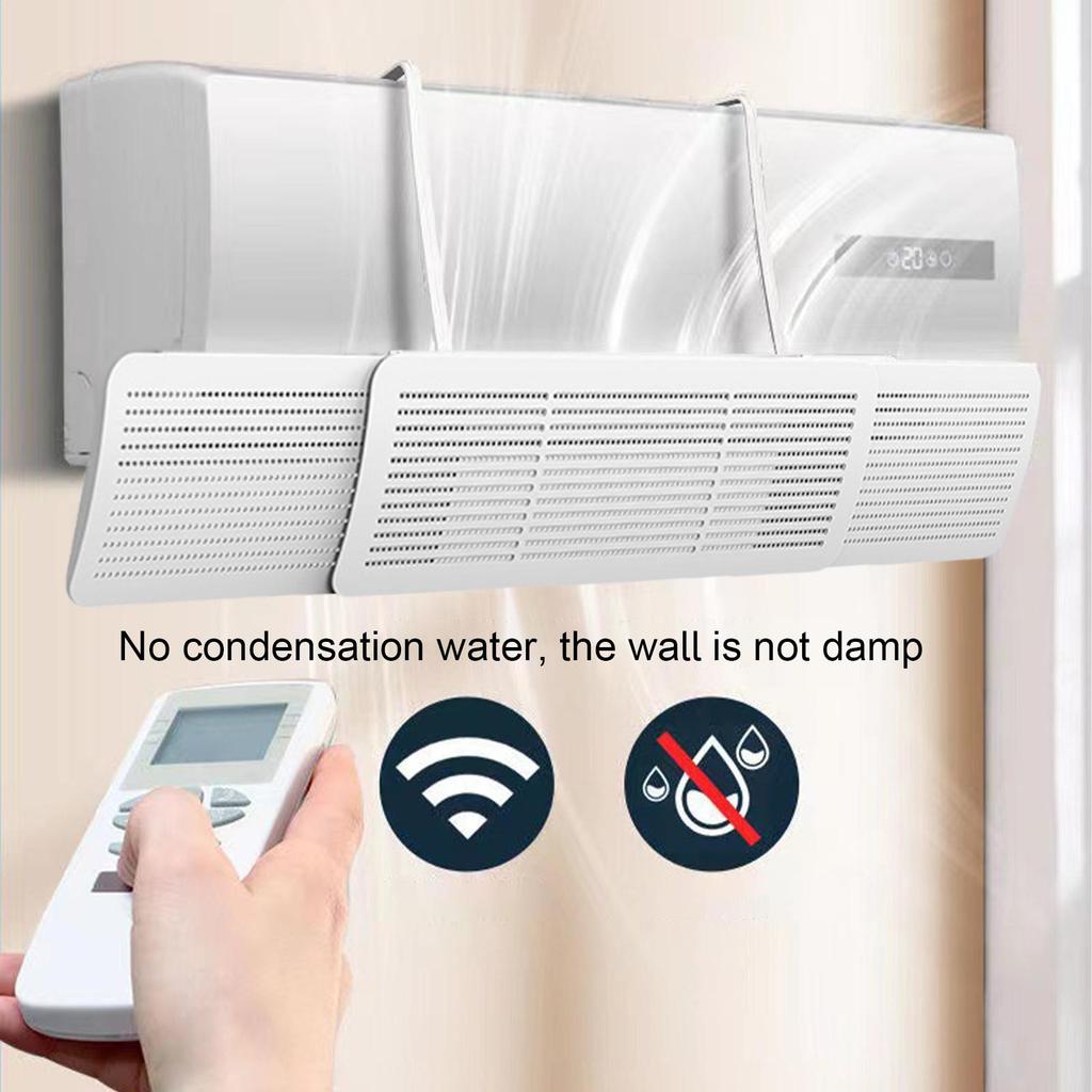 1pc Adjustable Portable Air Conditioner Deflector - Universal Wall Mount Cool Comfort for Your - Effortless Installation, Ideal