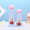 Stainless Steel Vacuum Insulated Kids Water Bottle With Flip Lid 350ml 500ml Leakproof Portable Thermos School Travel