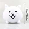 The Battle Cats Plush Toy Hot Game Character Plushie Figure Cartoon Neko Stuffed Animal Kitten Gift for Kids Children Birthday