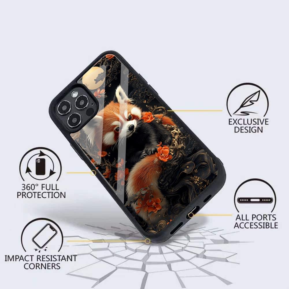 Red Panda Phone Case For IPhone 16 15 14 13 Pro Max 11 12 Mini Alex Mirror For Magsafe Wireless Charging Cover