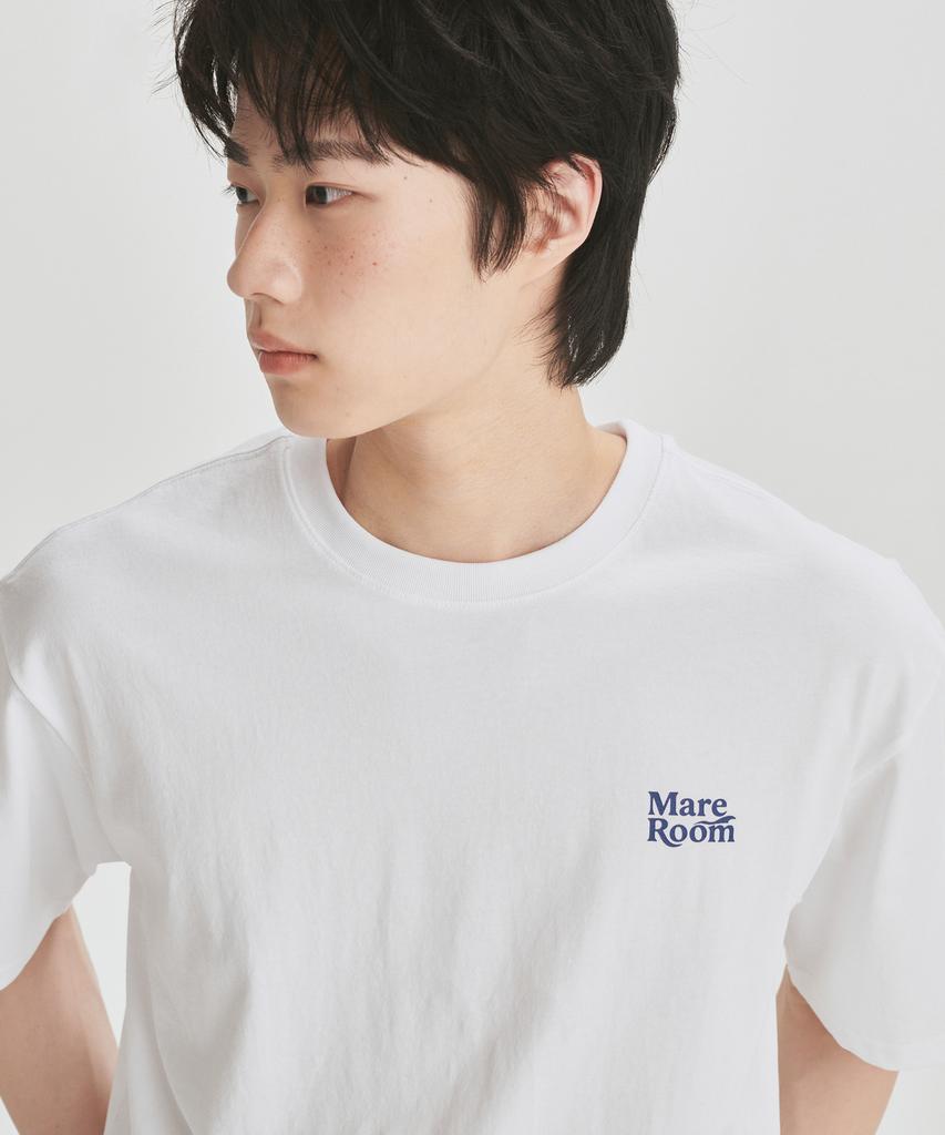 Malelum Small Logo T-Shirt White