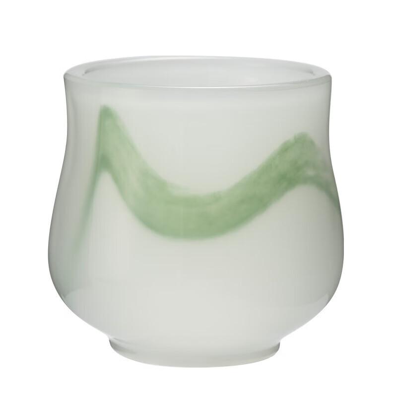 Chinese Ink Wash Glazed Zen Tea Cup