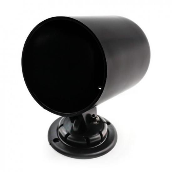 2 52-мм одинарный поворотный держатель-кронштейн для датчика, чашка на приборную панель автомобиля, черный