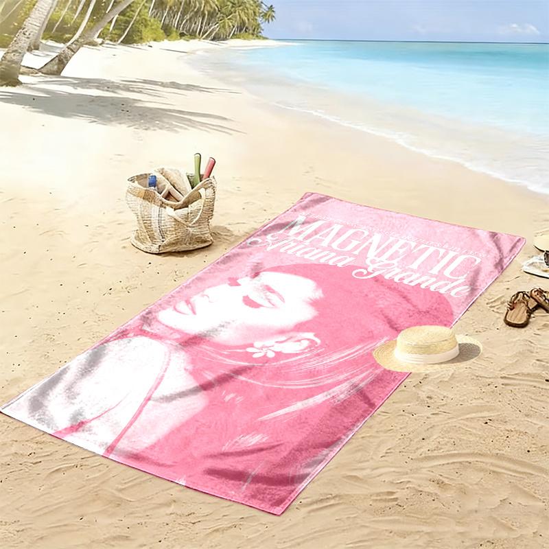 Ariana Grande Towel, Large Soft Quick Dry Towel for Beach Camping Swimming