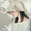 VA Stud Wool Bucket Hat Cream
