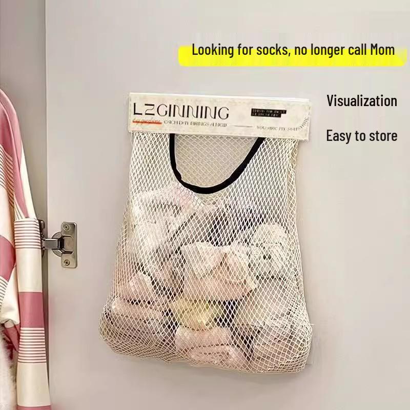 Newcomer Exclusive: 3-in-1 Wall-Mounted Kitchen Storage & Trash Mesh Bag with Free Shipping