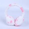Cow Print Plush Earmuffs Retractable Children's Christmas Gifts Kids Ear Warmers  for Boys Girls