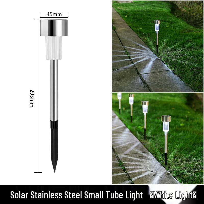 Rainproof Outdoor Solar LED Garden Lantern - Mini House Design Solar Courtyard Light