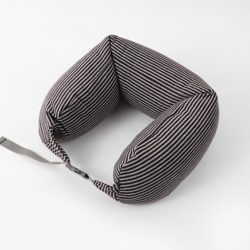 Multifunctional travel pillow U-shaped neck pillow Car plane pillow Unprinted U-shaped pillow
