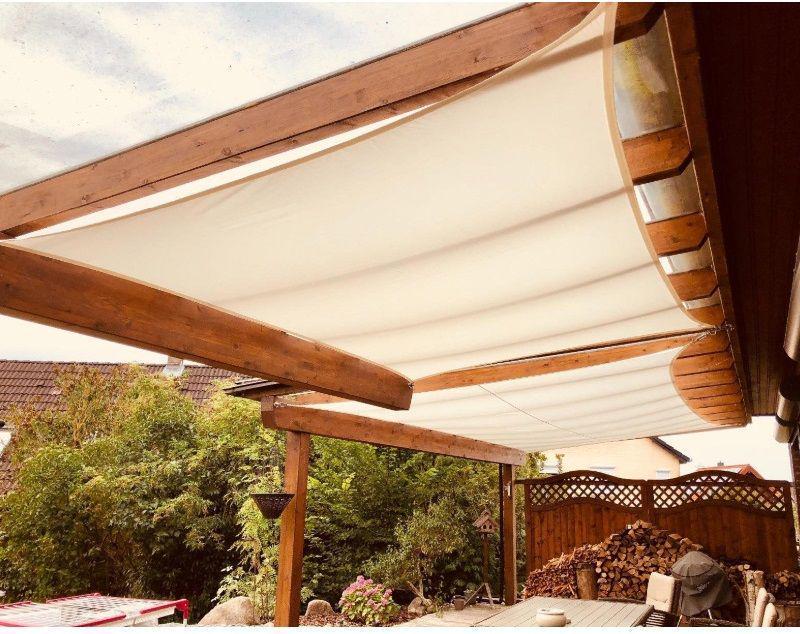 Thickened Outdoor Sunshade Net: Triangular Sail Canvas for Terraces, Balconies, Gardens, and Courtyards