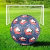 Lyon Football Club Emblem Soccer Ball Size 5 Soccer Ball, Machine-stitched, Soft and Comfortable, Suitable for Training and Matches Fan Gift