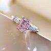Huitan Colored Cubic Zirconia Women Rings for Wedding Party Luxury Gold Color Bright Female Rings Party Trendy Jewelry Drop Ship