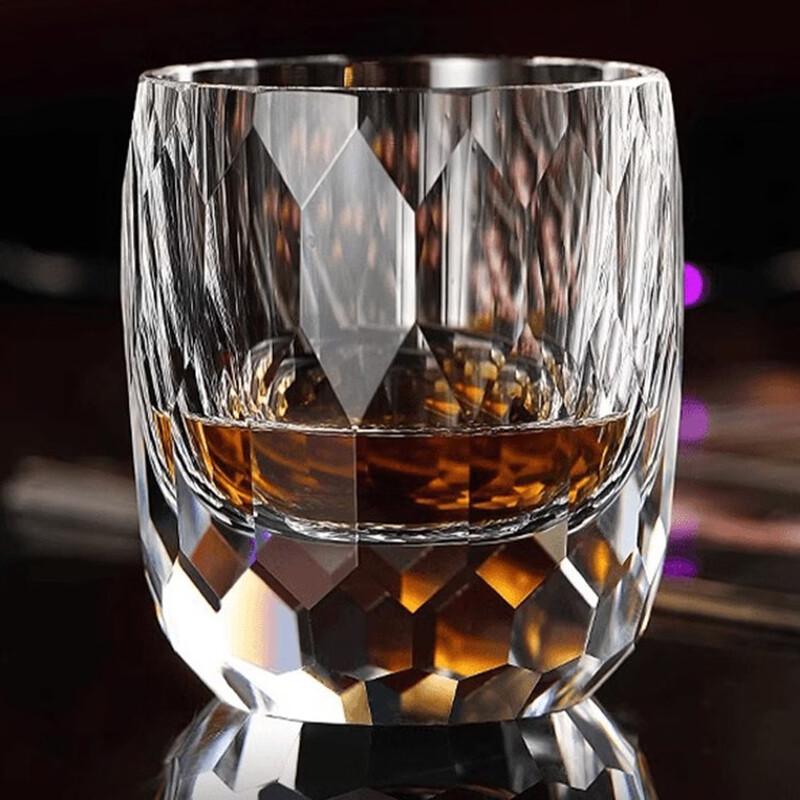 LISM Handmade Crystal Whiskey Glass
