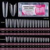 180Pcs Dual Nail Forms for Poly Nail Gel Builder Extension Perfect Nail Molds Set for Salon Home Manicure DIY Use