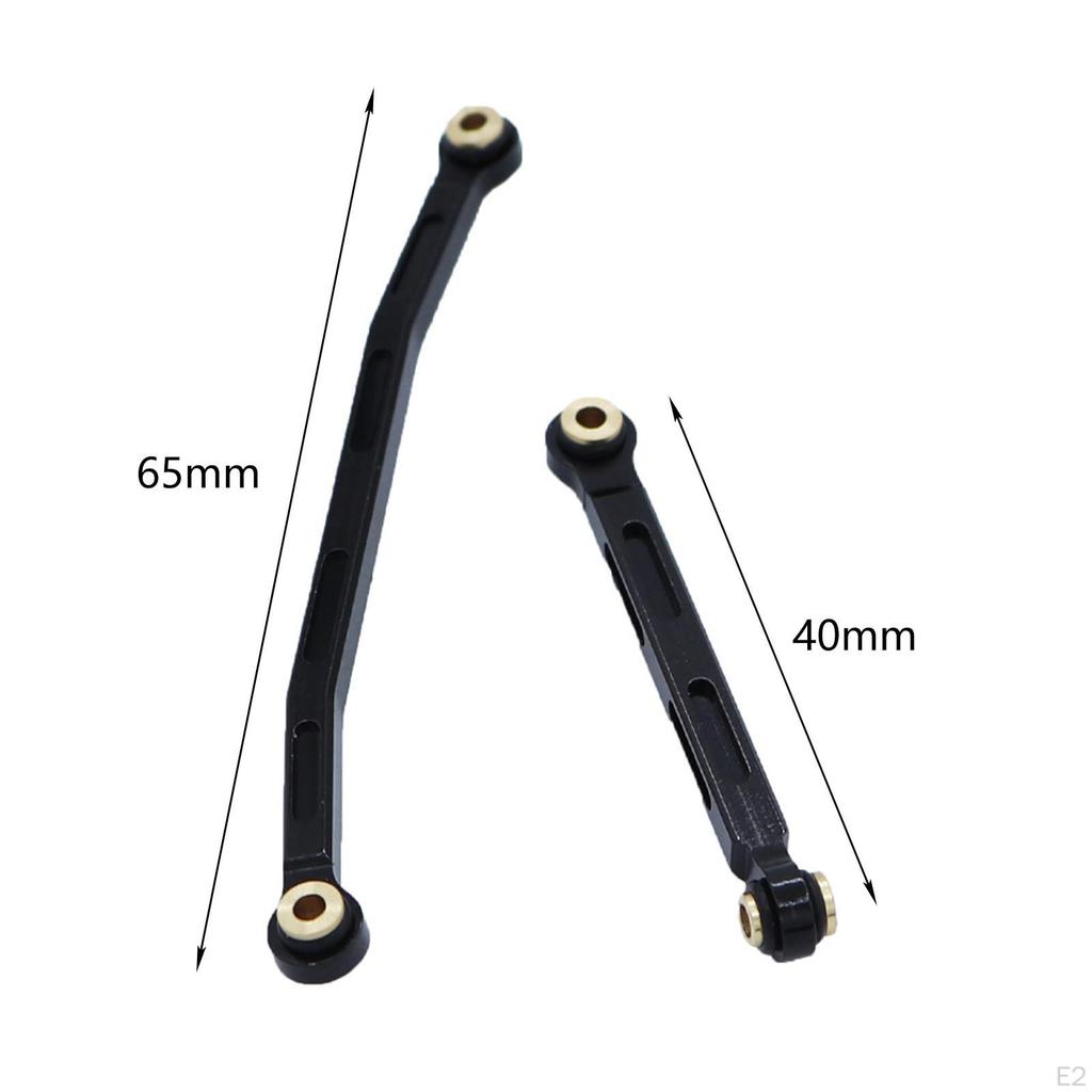 1/24 Steering Pull Up Rod Sturdy Metal with Screws DIY Materials Stable Durable for Fcx24 RC Vehicle