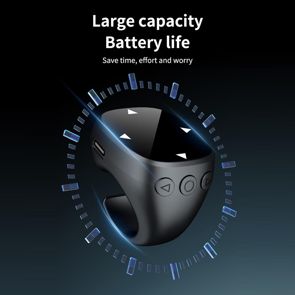 Touch Smart Fingertip Ring Remote Control Wireless Bluetooth Mobile Selfie Mice Selfie Video Automatic Page Turner Browsing