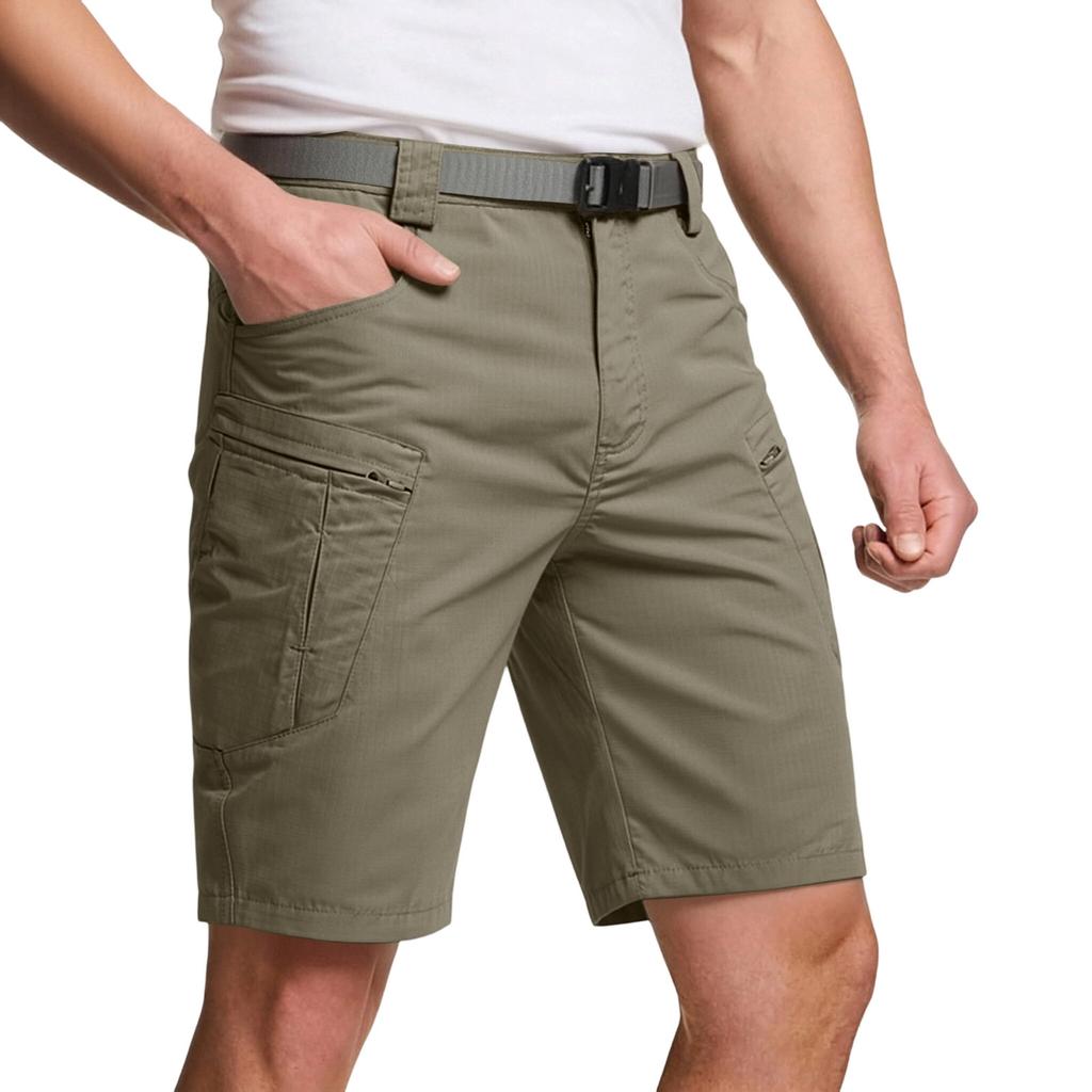 Men's Cargo Shorts with Multi-Pockets, -, Quick-Dry, Outdoor Shorts for Hiking and