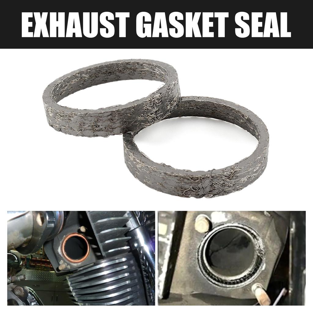 Replacement Crossover Exhaust Seal Gasket Easy To Use Strong Stainless Steel Exhaust Pipe Gasket Fit for Motorcycle