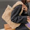 Simple and Casual Top Handle Bag Winter Retro Versatile Texture Tote Bag Large Capacity Elegant Daily Commute Bag for Women