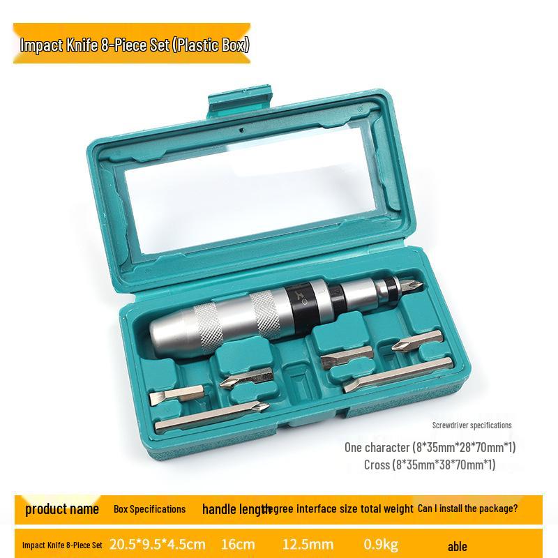 Rusty Screw Impact Driver & Screwdriver Extractor Set