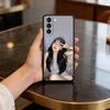 Chinese actress lusi Rosy Zhao Phone Case For Samsung S25,24,23,22,30,21,10,9,Ultra,Plus,Lite,FE,4,5 G Soft Black Case