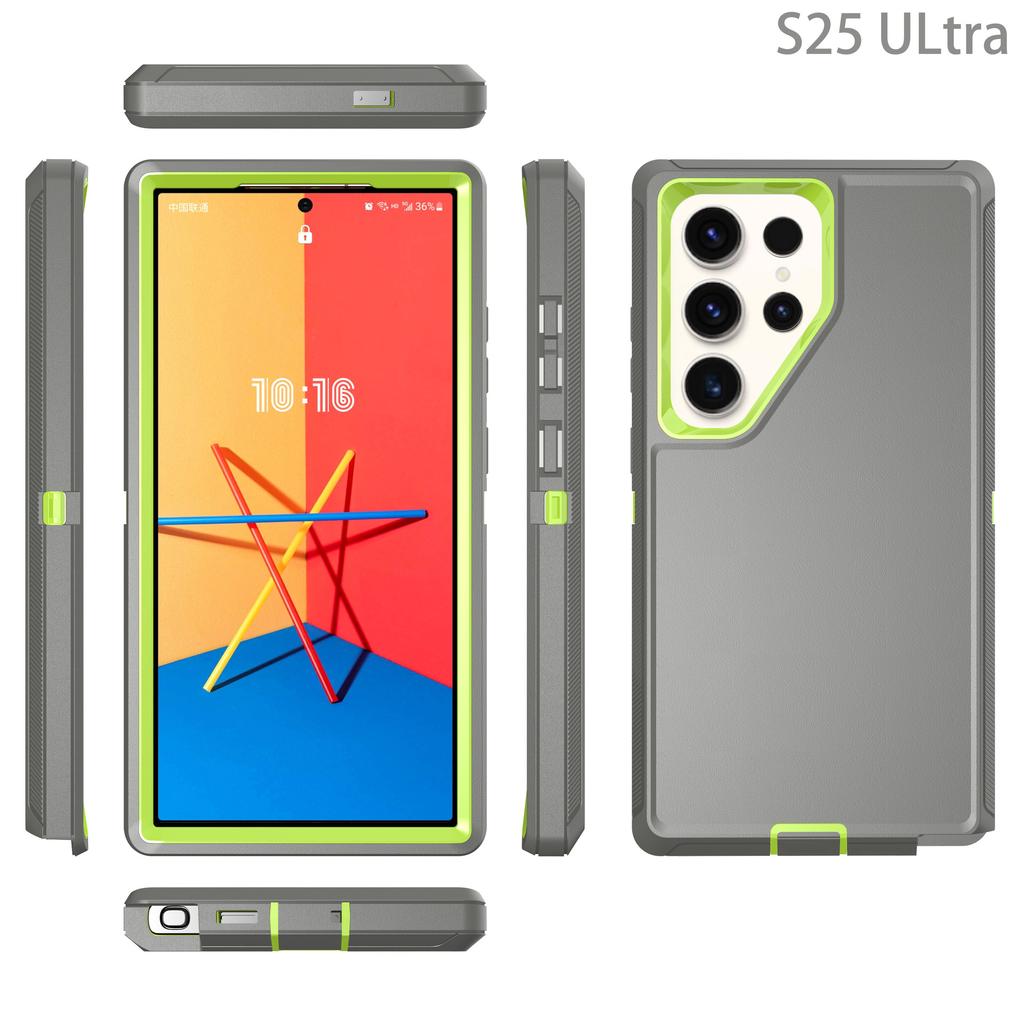 Compatible with Samsung S26 Ultra Phone Case, Rugged Robot, S25 Ultra Airbag, and S24 Ultra Protective Case