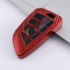 TPU Carbon Grain Car Key Case Cover Shell for BMW X1 X3 X5 X6 X7 1/3/5/6/7 Series G30 G20 G32 G11 F20 Z4 F48 F39 G01 G02 F15 F16