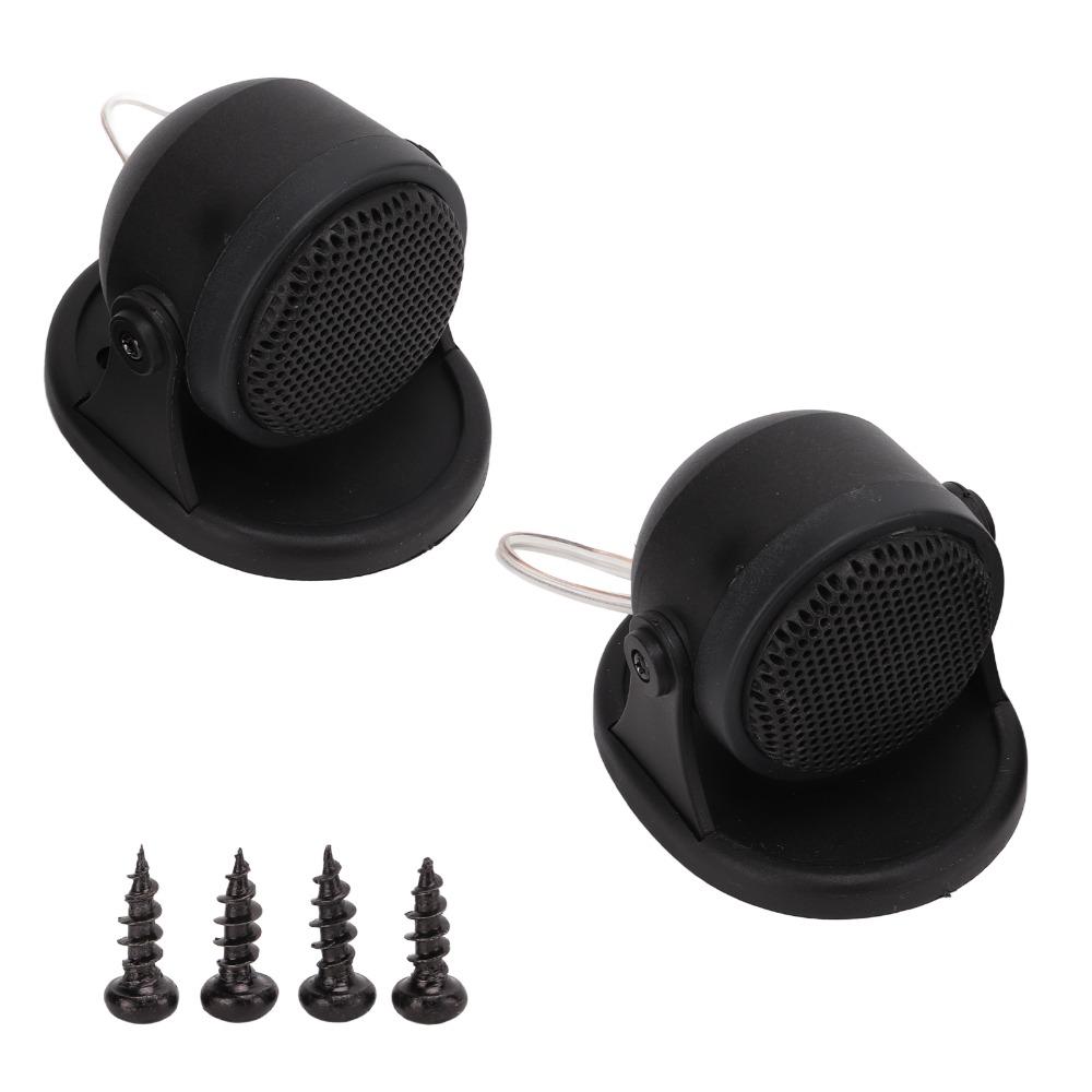 A Pair of with Screws Car Mini Tweeters 5-20KHz Car Stereo Speakers Car Tweeters  Car Audio System