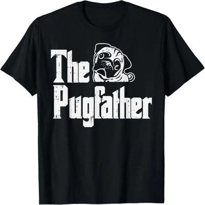 Vatertag T-Shirt: Mops-Papa, Hunde-Papa, Hundebesitzer