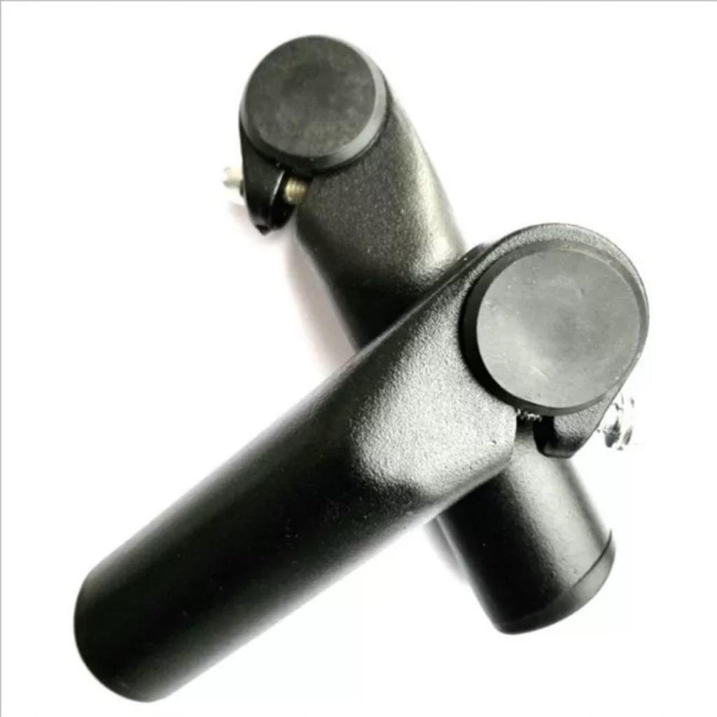 1 Pair Aluminum Alloy Bicycle Vice Handle Horns Bike Grips Accessories Horn Handle Set for Mountain Bike,Road Bike