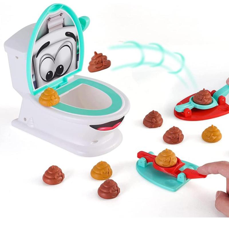 

Poop Shoot Game Toy Креативный туалет Poop Game Toys Подарки Распаковывающие игрушки для детей